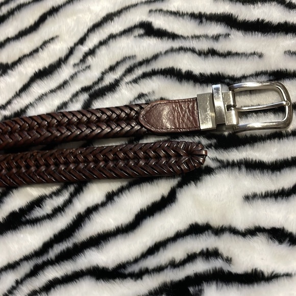 AAF Reversible Woven Leather Belt - Picture 4 of 7